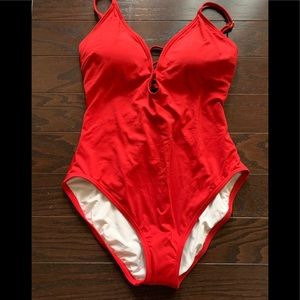 Ann Taylor Loft 1 piece bathing suit